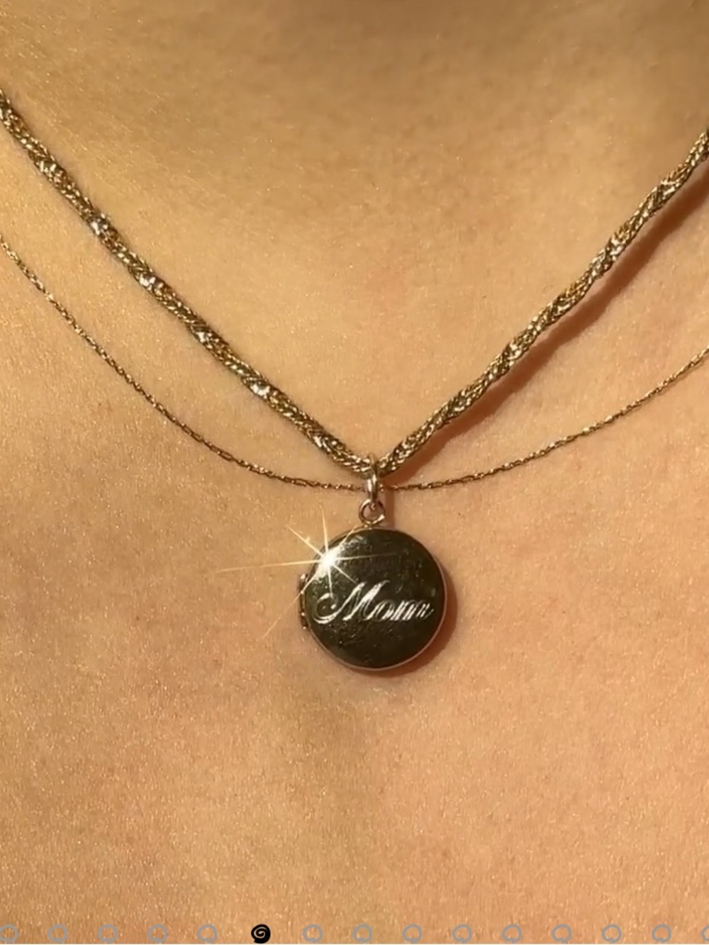 Catbird Lover’s gold necklace 14K solid gold chain